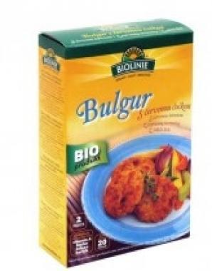 Bulgur s červenou čočkou BIOLINIE 210g