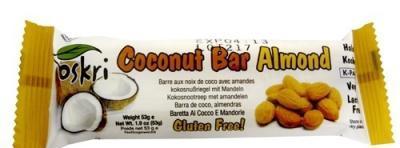 Oskri kokosová tyčinka mandlová 53g