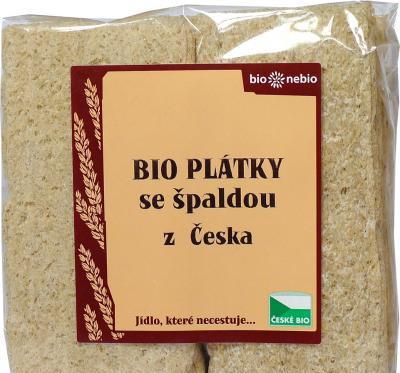 Plátky křupavé se špaldou 100g - BIO