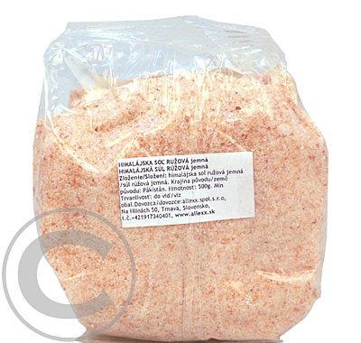Sůl Himalajská růžová jemná 500g